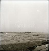 cca 1952 Csatornaépítés az Alföldön, Kotnyek Antal (1921-1990) budapesti fotóriporter hagyatékából 8...