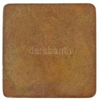 Berán Lajos (1882-1943) DN "Ludi Pro Patria" Br labdarúgó sportérem (38x38mm) T:2