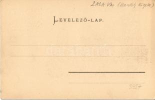 Zalaszántó, Tátika várrom kirándulókkal, Kisfaludy Sándor versével. Kiadja Mérei Ignác 40. sz