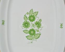 Hollóházi hiányos étkészlet. Matricás, kis kopással