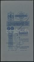 cca 1900 Pozsony, Mindszenty B. fényképész műtermében készült, keményhátú, vintage fotó, 20,6x11,5 c...
