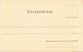 Szigliget, Balaton part, háttérben a vár. Sujánszky József kiadása