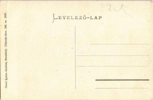 Badacsony, Szent György-hegy, Bazalt oszlopok, kirándulók. Mérei Ignácz 340. sz. 1907