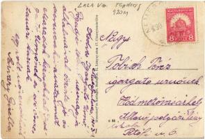 1930 Nemesgulács (Tapolca), Gulács-hegy, út, templom