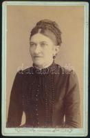 cca 1910 Arad, Ravasz Imre és Auerbach Miksa helyi fényképészek műtermében készült, 3 db keményhátú,...