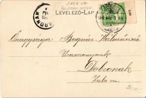 1908 Gyulakeszi, Csobánc vára. Löwy B