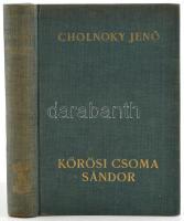 Cholnoky Jenő: Kőrösi Csoma Sándor. Bp., é.n., Athenaeum. Fekete-fehér fotókkal. Kiadói egészvászon-kötésben, kissé fakó gerinccel, egyébként jó állapotban.