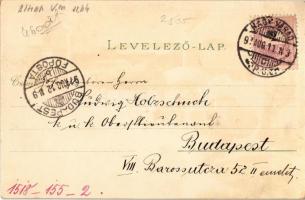 1897 Nagyvárad, Oradea; Kereskedelmi csarnok, Kis hídfő, Múzeum, Püspöki palota és székesegyház, Sze...