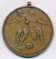 1931. MOVE L.L. (labdarúgó liga) 1930-31 ÉVI SZÖV. DIJ I CSOP II.HELY fülezett Br díjérem (30mm) T:2-