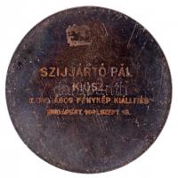 Demeter Károly (1892-1983) 1961. "Petzvál József 1807-1891" ezüstözött, egyoldalas Br plak...