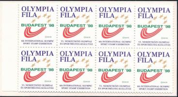 Olympiafila 98, 24 db-os levélzáró füzet