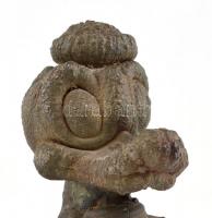 Régi Donald  kacsa szobor. Vas-öntvény / Vintage cast iron alloy statue of Donald Duck.22 cm