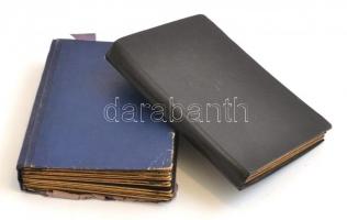 Több száz darabos vegyes gyufacímke gyűjtemény két kis berakóban