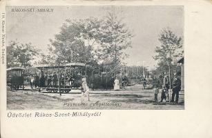 Rákosszentmihály Paulus tér villamos végállomás