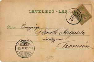 1904 Illava, Illau, Ilava; fegyház, börtön / prison. F. Simicsek No. 6393. (EK)