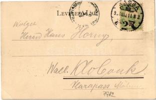 1903 Torna, Turna; vár, megyeház, városház. Steinberger Ig. kiadása / castle, county and town halls....