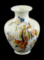 Rosenthal öblös porcelán váza, matricás florális díszítéssel, alján Rothenburg Rosenthal jelzéssel, hibátlan, m: 29 cm