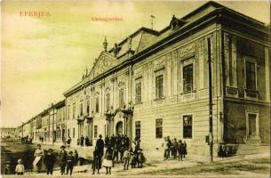 1909 Eperjes, Presov; Vármegyeház. Cattarino S. utóda Földes Samu kiadása / county hall