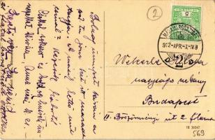 1912 Máramarossziget, Sighetu Marmatiei; vármegyeháza, emlékmű / county hall, monument