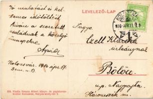 1916 Kolozsvár, Cluj; vármegyeház. Keszey Albert 104. / county hall (EB)