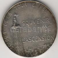 Franciaország 1912 mot.csónakverseny ezüstözött bronz díjérem T:2