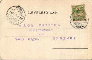 1902 Trencsén vármegye térképe. Kiadja Károlyi Gy. / Map of Trencín county