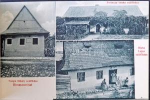 Gömör vármegye, Gemer County; képeslapfüzet 19 képeslappal. Ifj. Rábely Miklós kiadása, Rimaszombat ...