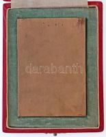 1941. "SZORGALMAS MUNKÁÉRT 1941. V.L.E.A." Magyar Labdarúgók Szövetségének Br sport emlékp...