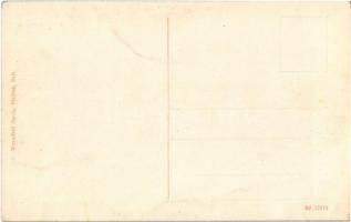 Baja, izraelita templom, zsinagóga. Wurmfeld Gyula kiadása / synagogue