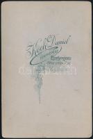 cca 1900 Esztergom, Puch oldalkocsis motor / Puch motorbike photo 16x11 cm