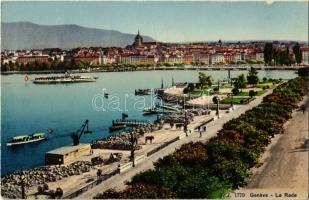 1926 Geneva, Geneve; La Rade / port