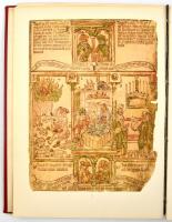 Biblia pauperum. Az Esztergomi Főszékesegyházi Könyvtár negyvenlapos blockbuch Biblia pauperuma. Bp....