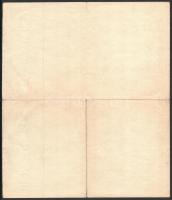 cca 1943-44 Békés vármegye térképe, átdolgozta Tallián Ferenc, restaurált-ragasztott szakadásokkal, ...