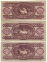 1962. 100Ft (3x) T:III Adamo F31