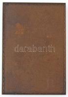 1929. "TISZÁNTÚLI AUTOMOBIL CLUB I. PÁLYAVERSENYE" Br díjplakett, "Huguenin" gyá...