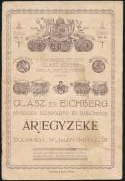 1925 Glasz József nyerges, szíjgyártó és bőröndös képes árjegyzéke. Lószerszámok, nyergek. 32p.