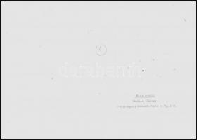 cca 1968 Gebhardt György (1910-1993) budapesti fotóművész hagyatékából feliratozott vintage fotóművé...