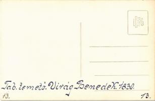 Budapest I. Tabán,  Virág Benedek magyar költő sírja a temetőben. photo