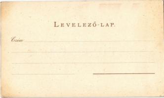 Budapest anno 1794. A Váczikapu a Hajóhíddal. Geittner és Rausch kiadása, Art Nouveau litho