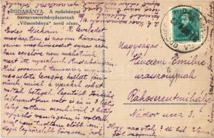 1937 Rudabánya, Rudóbánya; Barnavasérc bányászat "Vilmosbánya" nevű része, iparvasút. Rose...