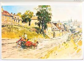 Tabán. Egy eltűnt városrész. Zórád Ernő képeivel. Összeállította: Vargha Balázs. Bp.,1983, Táltos. K...