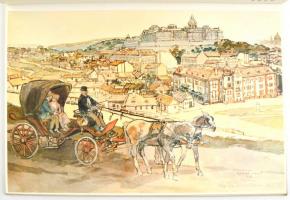 Tabán. Egy eltűnt városrész. Zórád Ernő képeivel. Összeállította: Vargha Balázs. Bp.,1983, Táltos. K...