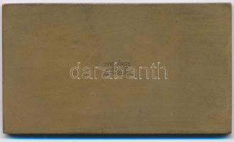 1935. "Ferencvárosi Torna Club" Br emlékplakett "F.T.C. AUTOMOBIL ÉS MOTORKERÉKPÁR SZ...