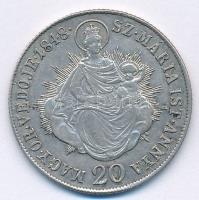 1848KB 20kr Ag "V. Ferdinánd" T:2 
Hungary 1848KB 20 Kreuzer Ag "Ferdinand V" C...