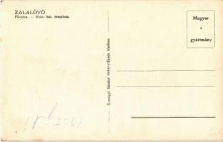 Zalalövő, Fő utca, Római katolikus templom, Petőfi Kávéház, szálloda és étterem, Petőfi Auto Garage ...