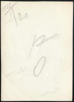 1935 Kinszki Imre (1901-1945) budapesti fotóművész hagyatékából, jelzés nélküli, vintage fotó (Kinsz...