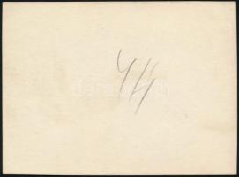 cca 1933 Kinszki Imre (1901-1945) budapesti fotóművész hagyatékából, jelzés nélküli, vintage fotó (M...