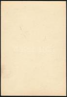 cca 1936 Kinszki Imre (1901-1945) budapesti fotóművész hagyatékából, jelzés nélküli, vintage fotó (A...