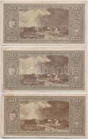 1945. 50P (6x) T:III,III- Adamo P15