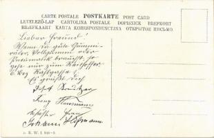 Wien, Vienna, Bécs; Josef Demmel 468. Seg'n's, so heiter is das Leb'n in Wien / Vienn...